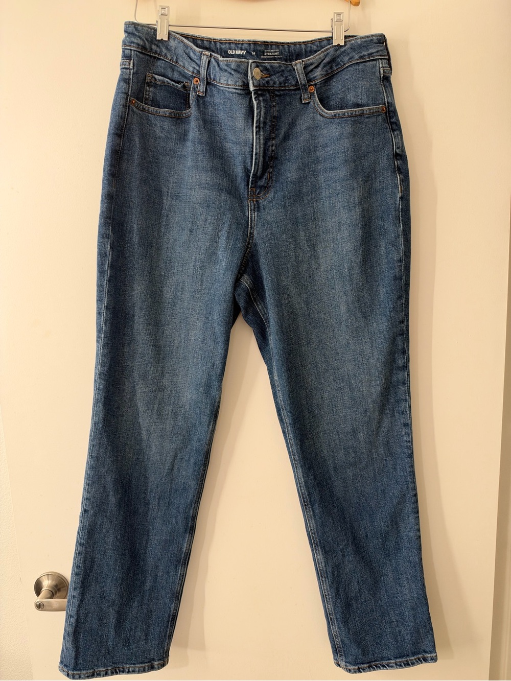 Old Navy Extra High Rise Straight 14